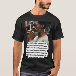 Mann muss sein, dieser Slogan wird Sie zu sein, w T-Shirt