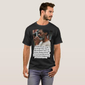 Mann muss sein, dieser Slogan wird Sie zu sein, w T-Shirt (Vorne ganz)