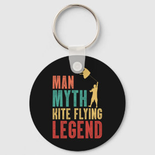 Mann Myth Drachenfliegende Legende Drachenkletter- Schlüsselanhänger