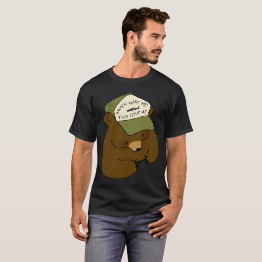 Mann oder Bär T-Shirt (Vorne ganz)