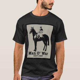 Mann oder Vintages Race Race Pferd T-Shirt