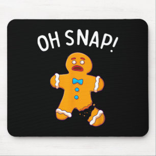 Mann Oh schläfst Weihnachtsfick Backgeschenk Kurz Mousepad