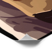 Mann ohne Namen Poster (Ecke)