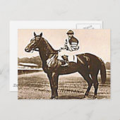 Mann O'War Postkarte (Vorne/Hinten)