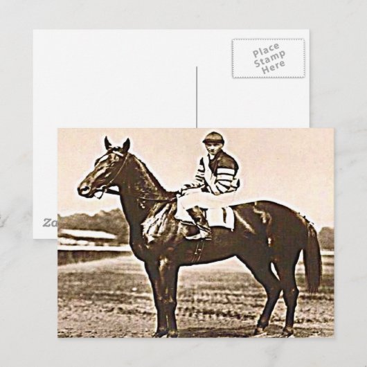 Mann O'War Postkarte (Vorne/Hinten)