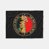 Mann Papaw Mythos schlechter Einfluss Vintage Fleecedecke (Vorderseite (Horizontal))