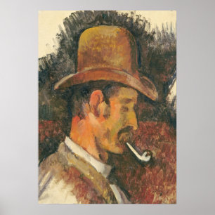 Mann Pauls Cezanne   im orientalischen Kostüm, Poster