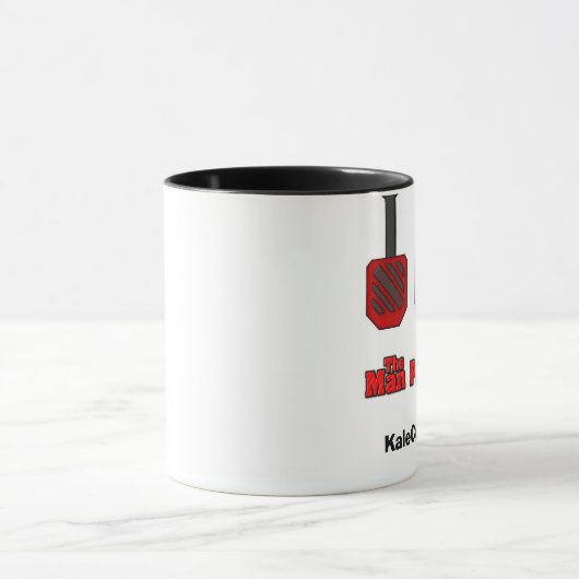 Mann-Pedal-Tasse Tasse (Zentrum)