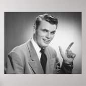 Mann Position 2 Poster (Vorne)