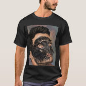Mann-Rabe-T-Shirt T-Shirt (Vorderseite)