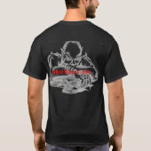 MANN-' S-DÄMON-T - SHIRT, DÄMON-MUSKEL-AUTOS T-Shirt (Rückseite)