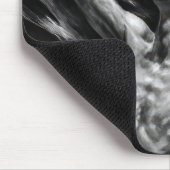 Mann schreit in Anguisch Mousepad (Ecke)