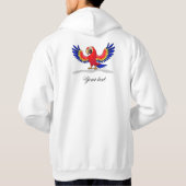 Mann schwören hoodie (Rückseite)