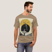 Mann sirrt, einzigartiges Hemd T-Shirt (Vorne ganz)
