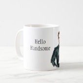 Mann Smoking Formal Rot Fliege Kaffeetasse (Vorderseite Links)