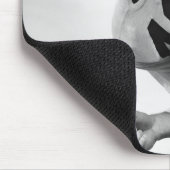 Mann spielt Fußball 3 Mousepad (Ecke)