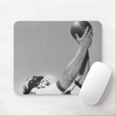 Mann spielt Fußball Mousepad (Mit Mouse)