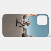 Mann spielt Skateboard Case-Mate iPhone Hülle (Rückseite (Horizontal))