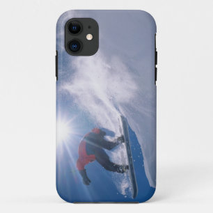 Mann springt von einer großen Cornice auf einem Sn Case-Mate iPhone Hülle
