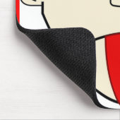 MANN STECKT SEINE SPRACHE AUS MOUSEPAD (Ecke)