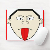 MANN STECKT SEINE SPRACHE AUS MOUSEPAD (Mit Mouse)