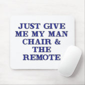 Mann-Stuhl u. Direktübertragung Mousepad (Mit Mouse)