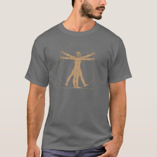 Mann-T - Shirt Da Vinci Vitruvian