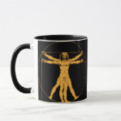 Mann-Tasse Da Vinci Vitruvian Tasse (Links)