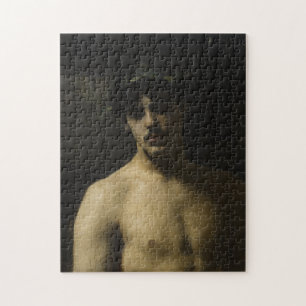 Mann-tragende Lorbeer Puzzle