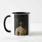 Mann-tragende Lorbeer Tasse (Links)
