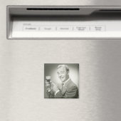 Mann trinkend magnet (In Situ (Geschirrspüler))