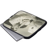 Mann-Trinkwasser Laptopschutzhülle (Vorne Knopf)