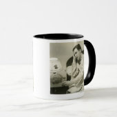 Mann-Trinkwasser Tasse (VorderseiteRechts)