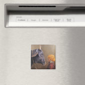 Mann und Bull Magnet (In Situ (Geschirrspüler))