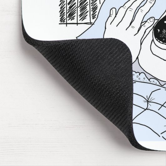 MANN UND COSMOS MOUSEPAD (Ecke)