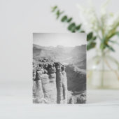 Mann und Donkey bei Grand Canyon Postcard Postkarte (Stehend Vorderseite)