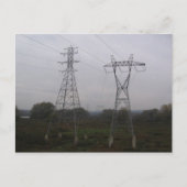 Mann und Frau auf der Insel des Mohawk Postkarte (Vorderseite)