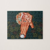 Mann und Frau Bräutigam Paare Kunst Puzzle (Horizontal)