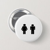 Mann-und Frauen-Einzelteile Button (Vorne & Hinten)