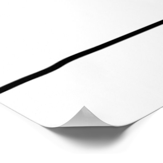 Mann und Herz Poster (Ecke)