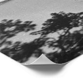 Mann und Junge Radfahren Poster (Ecke)