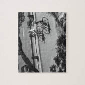 Mann-und Jungen-Radfahren Puzzle (Vertikal)