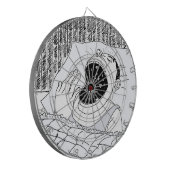 MANN UND KOSMOS DARTSCHEIBE (Vorderseite Links)