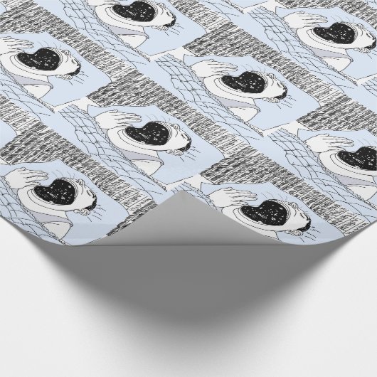 MANN UND KOSMOS GESCHENKPAPIER (Ecke)