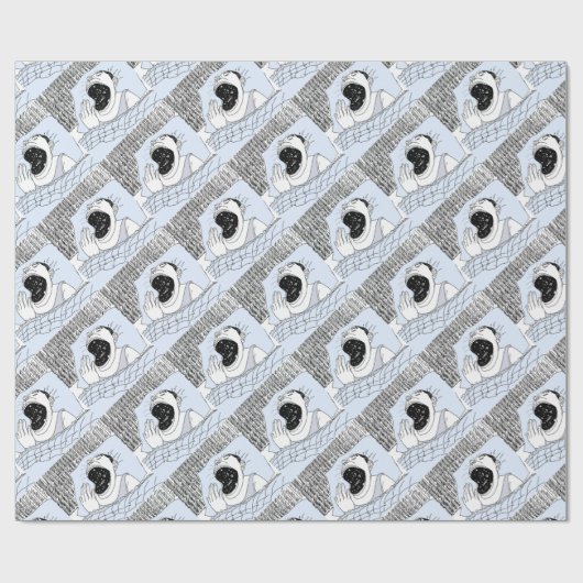 MANN UND KOSMOS GESCHENKPAPIER (Flach)