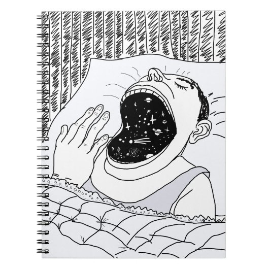 MANN UND KOSMOS NOTIZBLOCK (Vorderseite)