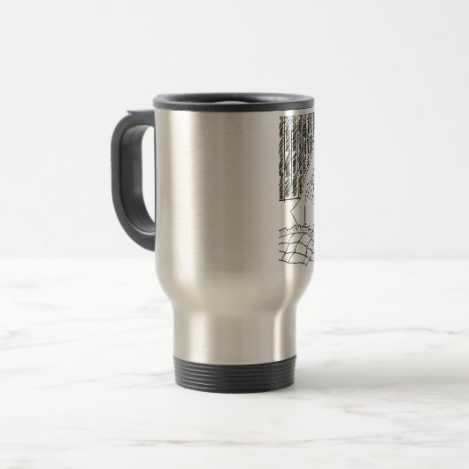 MANN UND KOSMOS REISEBECHER (Vorderseite Links)