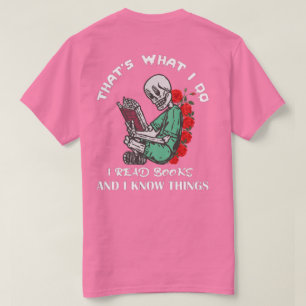 Mann und Lehrer Das ist es, was ich lebe Buch T-Shirt