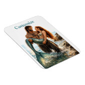 Mann und Meerjungfrau Thunder_Cove Magnet (Rechte Seite)