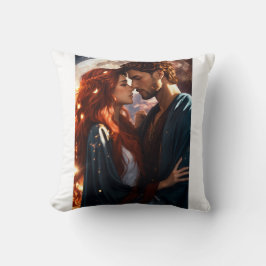 Mann und schöne Mädchenbilder Kissen